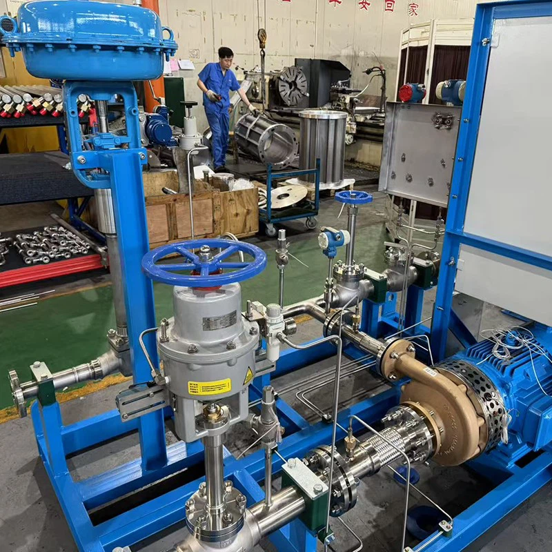 High Pressure Centrifugal Pump Skid